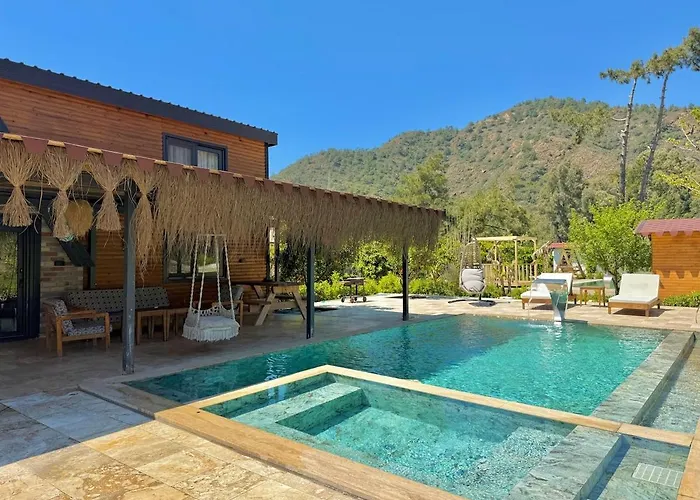 With Hot Pool In Vilă Marmaris